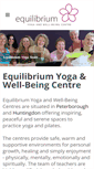 Mobile Screenshot of equilibriumyoga.co.uk